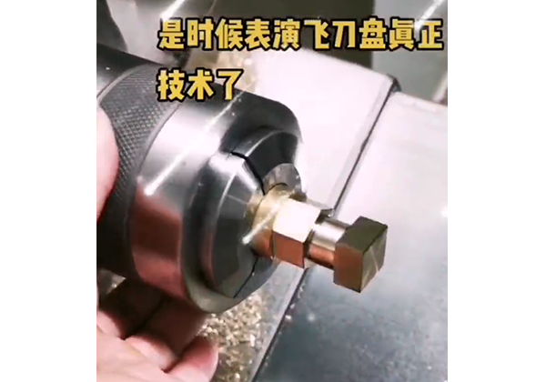 斜軌數(shù)控車(chē)床 飛刀盤(pán)加工