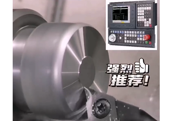 排刀式數(shù)控車床 電磁爐旋鈕加工